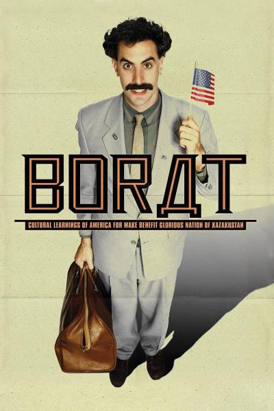 Affiche du film Borat, leçons culturelles sur l'Amérique au profit glorieuse nation Kazakhstan
