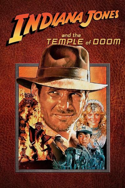 Affiche du film Indiana Jones et le temple maudit