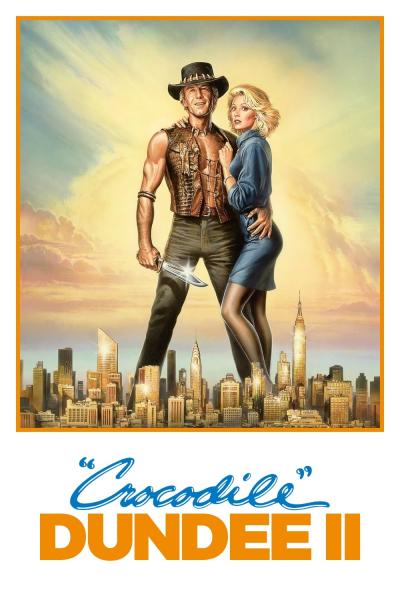 Affiche du film Crocodile Dundee II