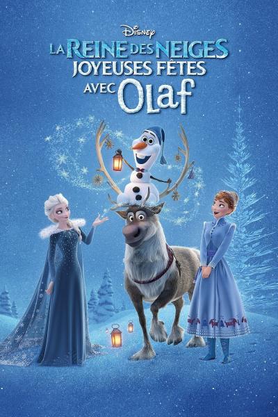 Affiche du film La Reine des Neiges : Joyeuses fêtes avec Olaf