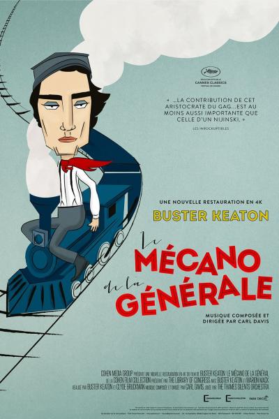 Affiche du film Le Mécano de la « General »