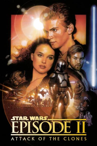 Affiche du film Star Wars, épisode II - L'Attaque des clones