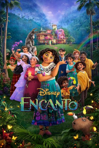 Affiche du film Encanto, la fantastique famille Madrigal