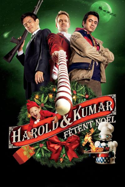 Affiche du film Le Joyeux Noël d'Harold et Kumar