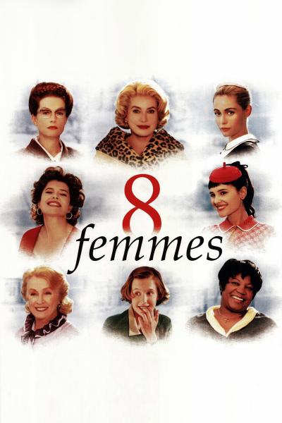 Affiche du film 8 femmes