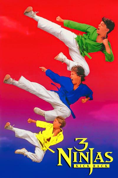 Affiche du film Ninja Kids 2 : Les 3 Ninjas contre-attaquent