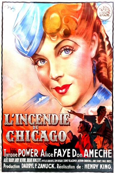 Affiche du film L'Incendie de Chicago