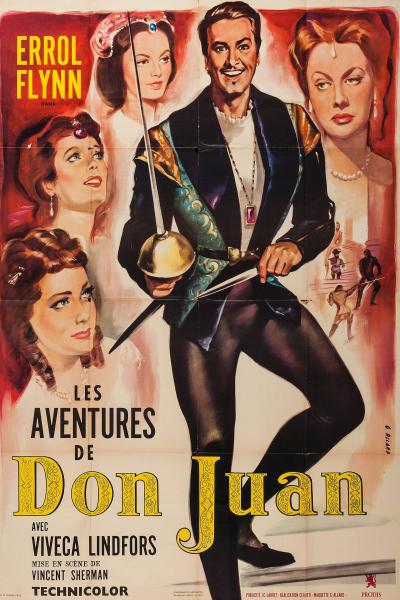 Affiche du film Les aventures de Don Juan