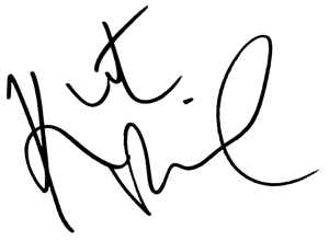 Autographe de Kate Beckinsale