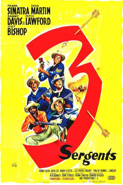 Affiche du film Les trois sergents