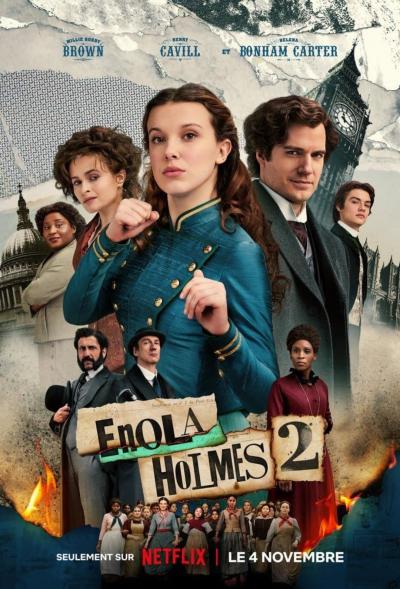 Affiche du film Enola Holmes 2