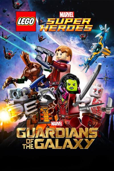 Affiche du film LEGO Marvel Super Heroes – Gardiens de la Galaxie - La menace de Thanos