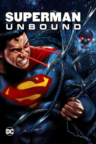 Affiche du film Superman contre Brainiac