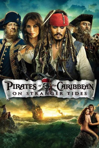 Affiche du film Pirates des Caraïbes : La Fontaine de Jouvence