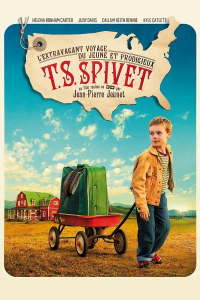 Affiche du film L'extravagant voyage du jeune et prodigieux T. S. Spivet