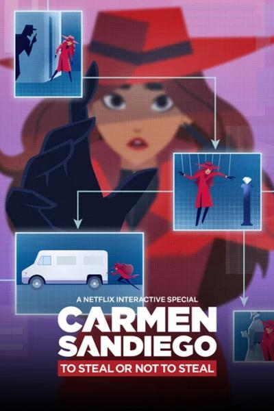Affiche du film Carmen Sandiego : Mission de haut vol