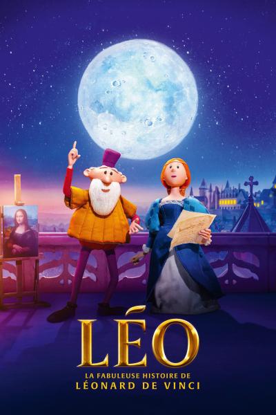 Affiche du film Léo, la fabuleuse histoire de Léonard de Vinci