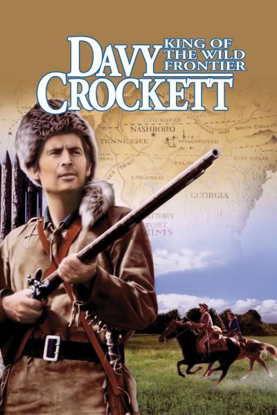 Affiche du film Davy Crockett roi des trappeurs