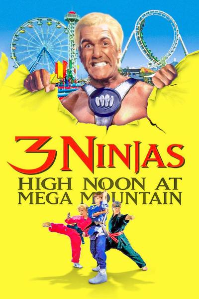 Affiche du film Ninja Kids 4 : Les 3 Ninjas se déchaînent