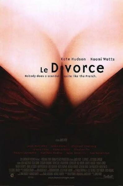 Affiche du film Le divorce