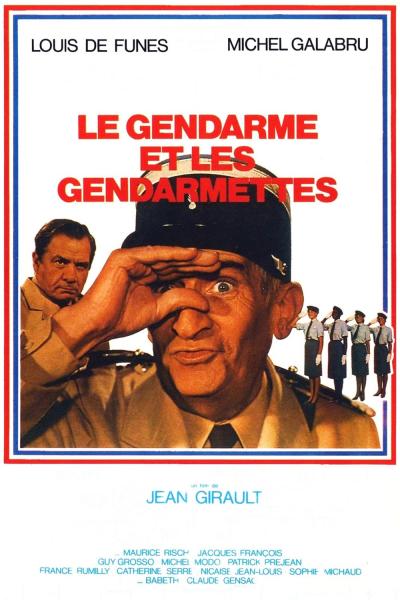 Affiche du film Le Gendarme et les Gendarmettes