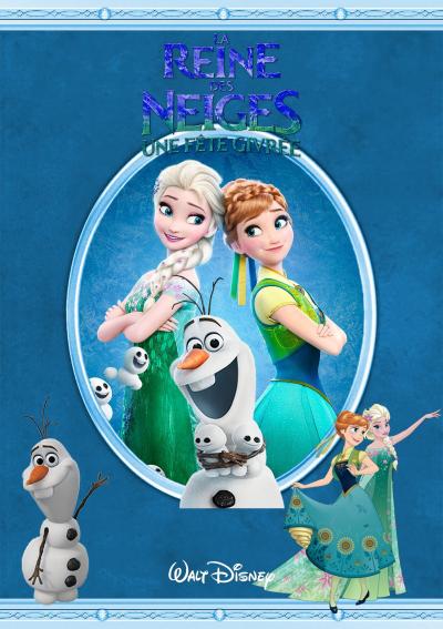 Affiche du film La Reine des Neiges : Une fête givrée