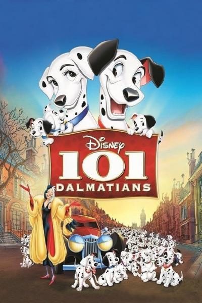 Affiche du film Les 101 Dalmatiens