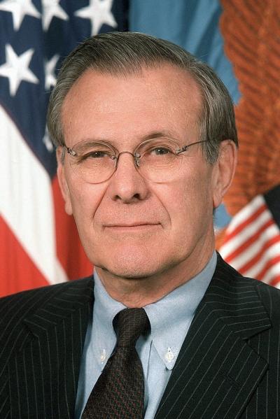Photo de Donald Rumsfeld