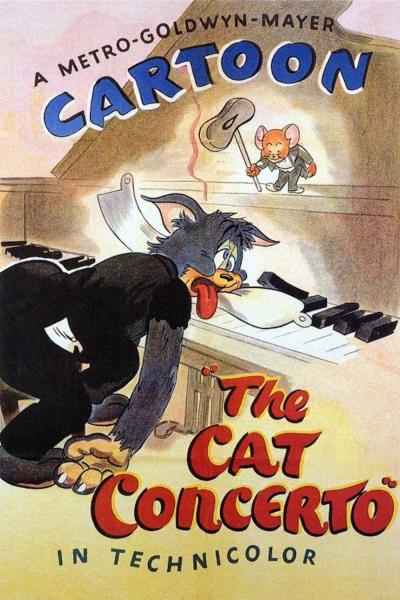 Affiche du film Tom et Jerry au piano