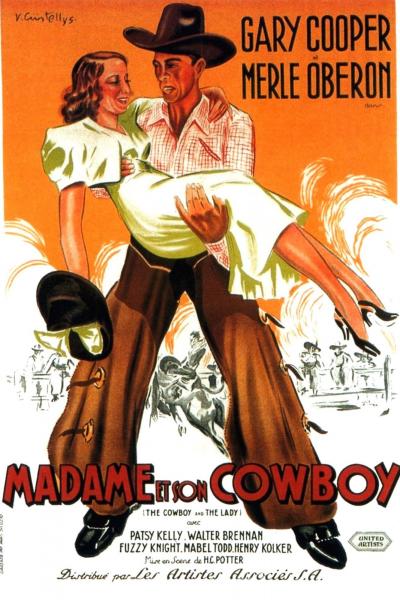 Affiche du film Madame et son cowboy