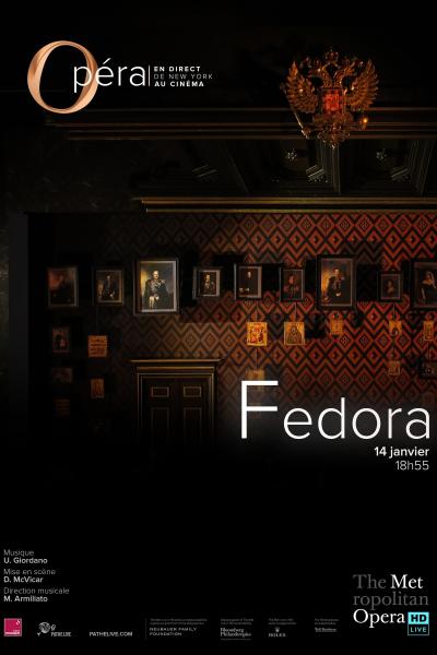 Affiche du film Fedora (Metropolitan Opera)