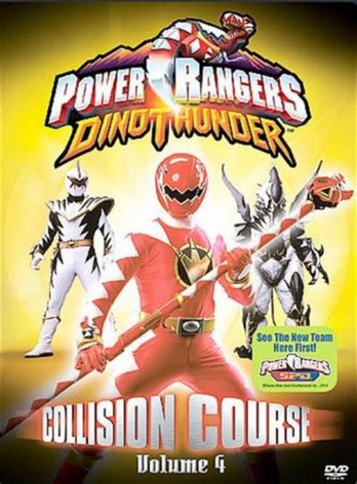Affiche du film Power Rangers Dino Thunder: Collision Course