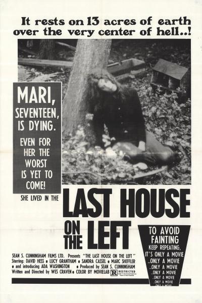 Affiche du film La Dernière Maison sur la gauche