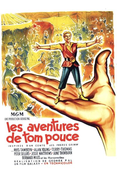 Affiche du film Les Aventures de Tom Pouce