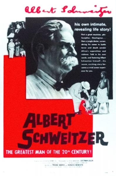 Affiche du film Albert Schweitzer