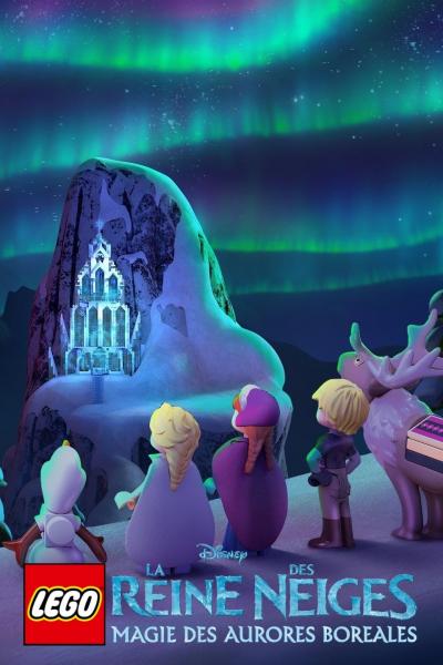 Affiche du film LEGO La Reine des Neiges : Magie des Aurores Boréales