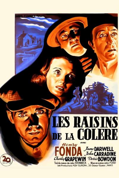 Affiche du film Les Raisins de la colère
