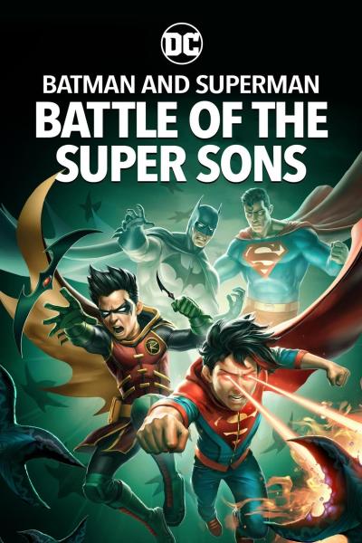Affiche du film Batman and Superman: Battle of the Super Sons