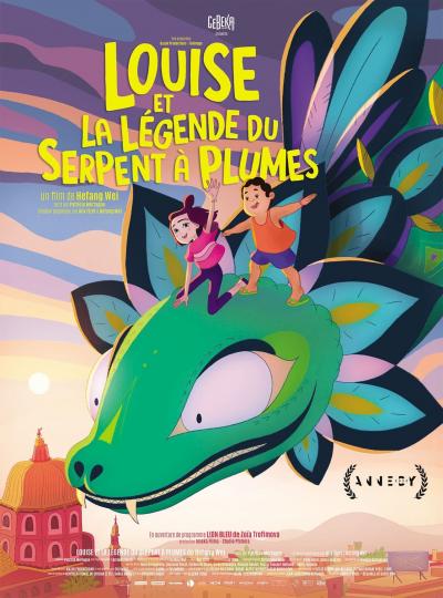 Affiche du film Louise et la légende du serpent à plumes