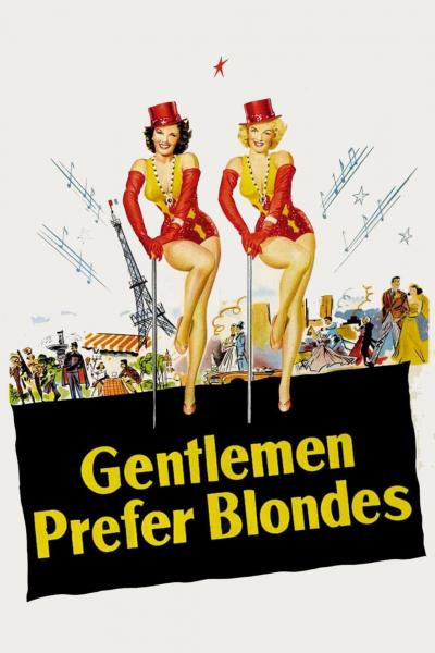 Affiche du film Les Hommes préfèrent les blondes