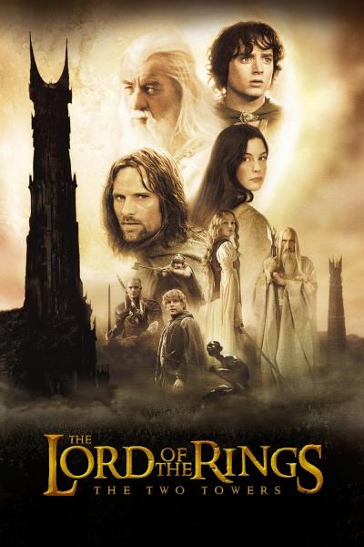 Affiche du film Le Seigneur des anneaux : Les Deux Tours