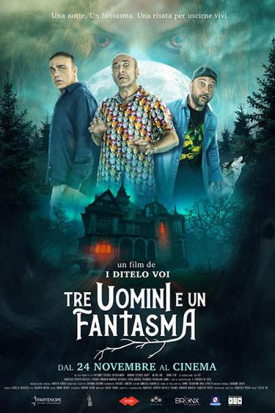 Affiche du film Tre uomini e un fantasma