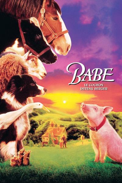 Affiche du film Babe, le cochon devenu berger